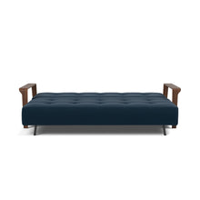 Load image into Gallery viewer, Ran D.E.L. Sleeper Sofa bed front - 528 Mixed Dance Blue
