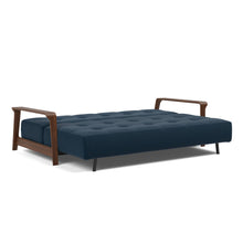 Load image into Gallery viewer, Ran D.E.L. Sleeper Sofa bed 3/4 - 528 Mixed Dance Blue