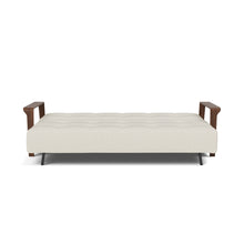 Load image into Gallery viewer, Ran D.E.L. Sleeper Sofa bed front - 531 Bouclé Off White