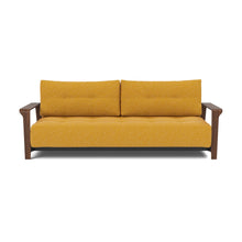 Load image into Gallery viewer, Ran D.E.L. Sleeper Sofa sofa front - 536 Bouclé Ochre