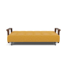 Load image into Gallery viewer, Ran D.E.L. Sleeper Sofa bed front - 536 Bouclé Ochre