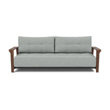 Load image into Gallery viewer, Ran D.E.L. Sleeper Sofa sofa front - 538 Melange Light Grey