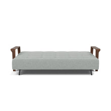 Load image into Gallery viewer, Ran D.E.L. Sleeper Sofa bed front - 538 Melange Light Grey