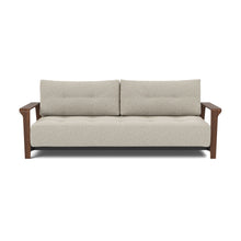 Load image into Gallery viewer, Ran D.E.L. Sleeper Sofa sofa front - 539 Bouclé Beige