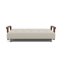Load image into Gallery viewer, Ran D.E.L. Sleeper Sofa bed front - 539 Bouclé Beige