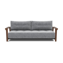 Load image into Gallery viewer, Ran D.E.L. Sleeper Sofa sofa front - 565 Twist Granite