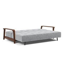 Load image into Gallery viewer, Ran D.E.L. Sleeper Sofa bed 3/4 - 565 Twist Granite