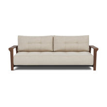 Load image into Gallery viewer, Ran D.E.L. Sleeper Sofa sofa front - 586 Phobos Latte
