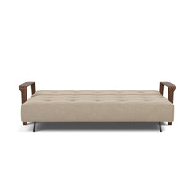 Load image into Gallery viewer, Ran D.E.L. Sleeper Sofa bed front - 587 Phobos Mocha
