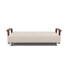 Load image into Gallery viewer, Ran D.E.L. Sleeper Sofa bed front - 612 Blida Sand Grey