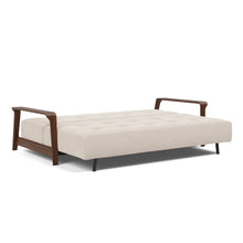 Load image into Gallery viewer, Ran D.E.L. Sleeper Sofa bed 3/4 - 612 Blida Sand Grey