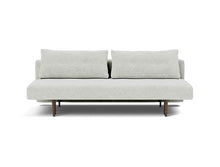 Load image into Gallery viewer, Recast Sleeper Sofa Dark Styletto sofa front - 256 Adario Fog