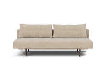 Load image into Gallery viewer, Recast Sleeper Sofa Dark Styletto sofa front - 257 Adario Taupe