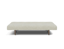 Load image into Gallery viewer, Recast Sleeper Sofa Dark Styletto bed front - 280 Avella Sand