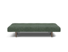 Load image into Gallery viewer, Recast Sleeper Sofa Dark Styletto bed front - 281 Avella Pine Green