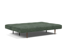 Load image into Gallery viewer, Recast Sleeper Sofa Dark Styletto bed 3/4 - 281 Avella Pine Green