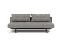 Load image into Gallery viewer, Recast Sleeper Sofa Dark Styletto sofa front - 282 Avella Warm Grey