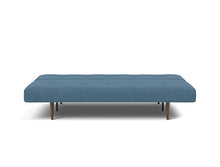 Load image into Gallery viewer, Recast Sleeper Sofa Dark Styletto bed front - 302 Weda Blue