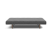 Load image into Gallery viewer, Recast Sleeper Sofa Dark Styletto bed front - 350 Taura Deep Grey