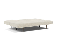 Load image into Gallery viewer, Recast Sleeper Sofa Dark Styletto bed 3/4 - 357 Taura Off White