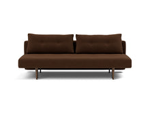 Load image into Gallery viewer, Recast Sleeper Sofa Dark Styletto sofa front - 359 Taura Cappuccino
