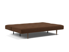 Load image into Gallery viewer, Recast Sleeper Sofa Dark Styletto bed 3/4 - 359 Taura Cappuccino