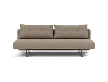 Load image into Gallery viewer, Recast Sleeper Sofa Dark Styletto sofa front - 367 Halifax Wicker