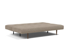 Load image into Gallery viewer, Recast Sleeper Sofa Dark Styletto bed 3/4 - 367 Halifax Wicker
