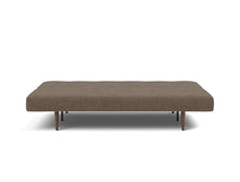 Load image into Gallery viewer, Recast Sleeper Sofa Dark Styletto bed front - 411 Esina Cedar Brown
