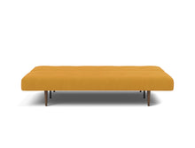 Load image into Gallery viewer, Recast Sleeper Sofa Dark Styletto bed front - 507 Elegance Burned Curry