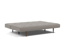 Load image into Gallery viewer, Recast Sleeper Sofa Dark Styletto bed 3/4 - 521 Mixed Dance Grey