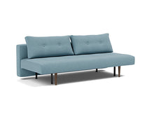 Load image into Gallery viewer, Recast Sleeper Sofa Dark Styletto sofa 3/4 - 525 Mixed Dance Light Blue