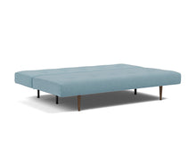Load image into Gallery viewer, Recast Sleeper Sofa Dark Styletto bed 3/4 - 525 Mixed Dance Light Blue