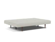 Load image into Gallery viewer, Recast Sleeper Sofa Dark Styletto bed 3/4 - 527 Mixed Dance Natural