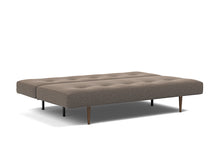 Load image into Gallery viewer, Recast Sleeper Sofa Dark Styletto bed 3/4 - 530 Bouclé Taupe