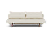 Load image into Gallery viewer, Recast Sleeper Sofa Dark Styletto sofa front - 531 Bouclé Off White