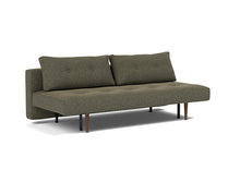 Load image into Gallery viewer, Recast Sleeper Sofa Dark Styletto sofa 3/4 - 535 Bouclé Forest Green