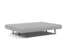 Load image into Gallery viewer, Recast Sleeper Sofa Dark Styletto bed 3/4 - 538 Melange Light Grey
