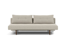 Load image into Gallery viewer, Recast Sleeper Sofa Dark Styletto sofa front - 539 Bouclé Beige