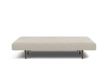 Load image into Gallery viewer, Recast Sleeper Sofa Dark Styletto bed front - 539 Bouclé Beige