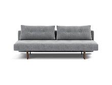 Load image into Gallery viewer, Recast Sleeper Sofa Dark Styletto sofa front - 565 Twist Granite