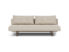 Load image into Gallery viewer, Recast Sleeper Sofa Dark Styletto sofa front - 586 Phobos Latte