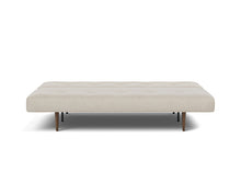 Load image into Gallery viewer, Recast Sleeper Sofa Dark Styletto bed front - 586 Phobos Latte