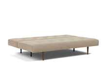 Load image into Gallery viewer, Recast Sleeper Sofa Dark Styletto bed 3/4 - 587 Phobos Mocha