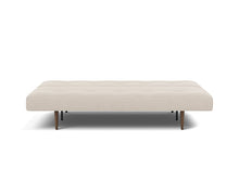 Load image into Gallery viewer, Recast Sleeper Sofa Dark Styletto bed front - 612 Blida Sand Grey