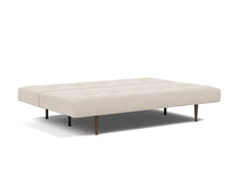 Load image into Gallery viewer, Recast Sleeper Sofa Dark Styletto bed 3/4 - 612 Blida Sand Grey