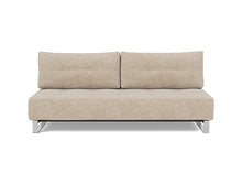 Load image into Gallery viewer, Supremax D.E.L. Sleeper Sofa front view - 257 Adario Taupe