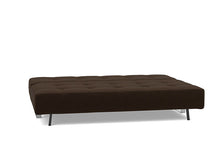 Load image into Gallery viewer, Supremax D.E.L. Sleeper Sofa 04 bed 3 4 - 358 Taura Chocco