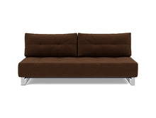 Load image into Gallery viewer, Supremax D.E.L. Sleeper Sofa front view - 359 Taura Cappuccino