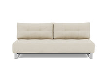 Load image into Gallery viewer, Supremax D.E.L. Sleeper Sofa front view - 365 Hailfax Shell